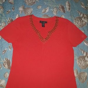 Cable and Gauge Orange top